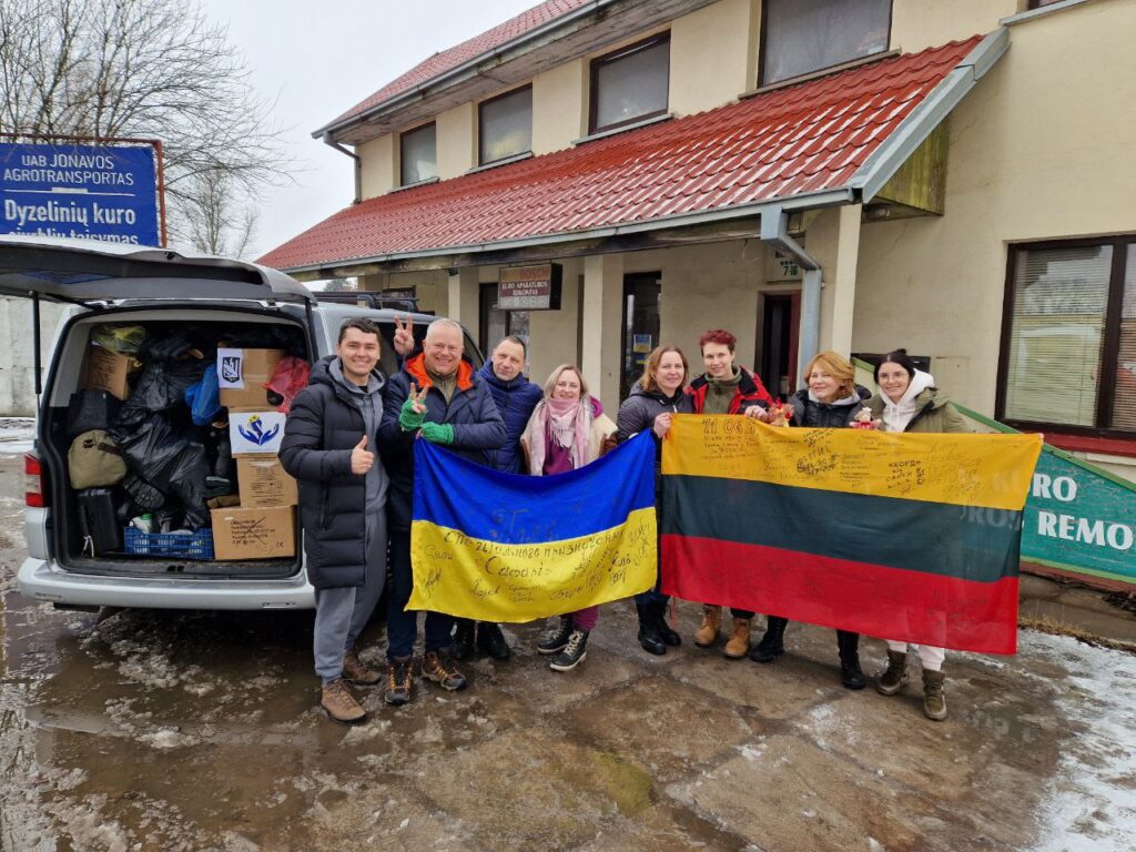 Image for Help from Lithuanian volunteers