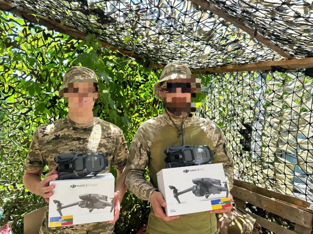 Image for Thanks for 5 drones to our friends from Lithuania 🇱🇹❤️🇺🇦