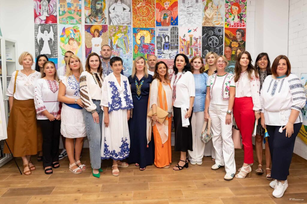 Image for Our tireless Angels were happy to welcome guests to the grand opening of the Maydan Ukrainian Cultural Center