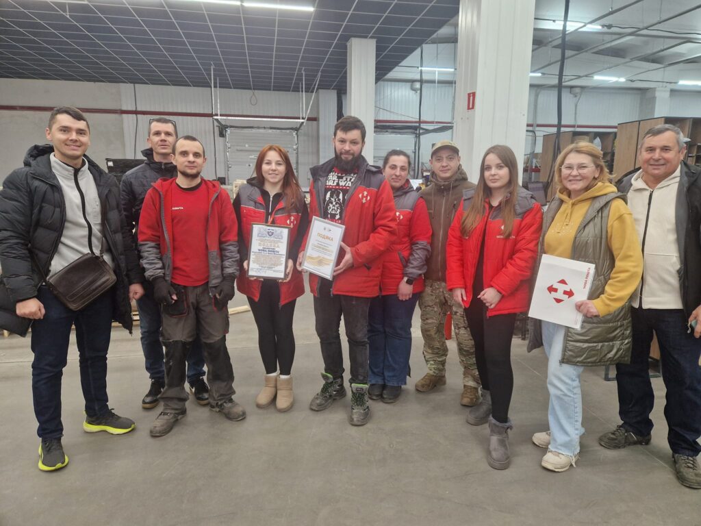 Image for Thank you to our friends from Nova Poshta for their joint assistance to our military