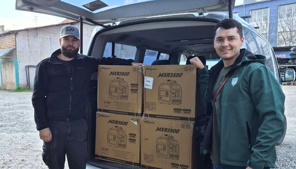 Image for We received a donation of 2,000 euros from friends from Lithuania for inverter generators for the Armed Forces of Ukraine.
