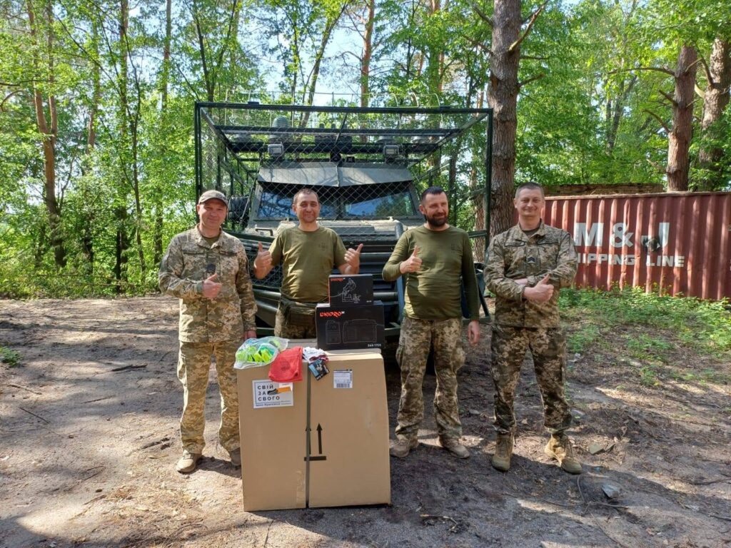 Image for Another fulfilled request and a sincere photo report from our military!